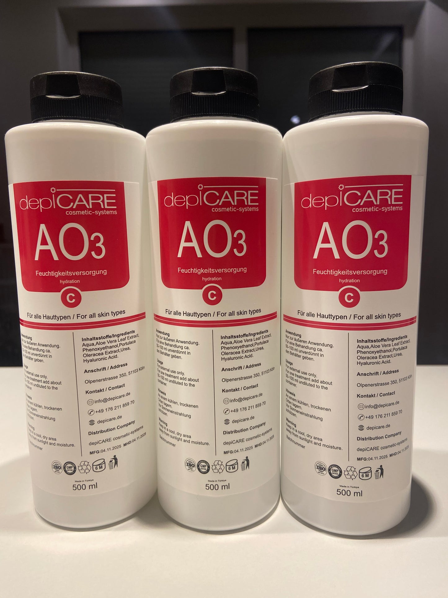 Aquafacial-Lösungen Set