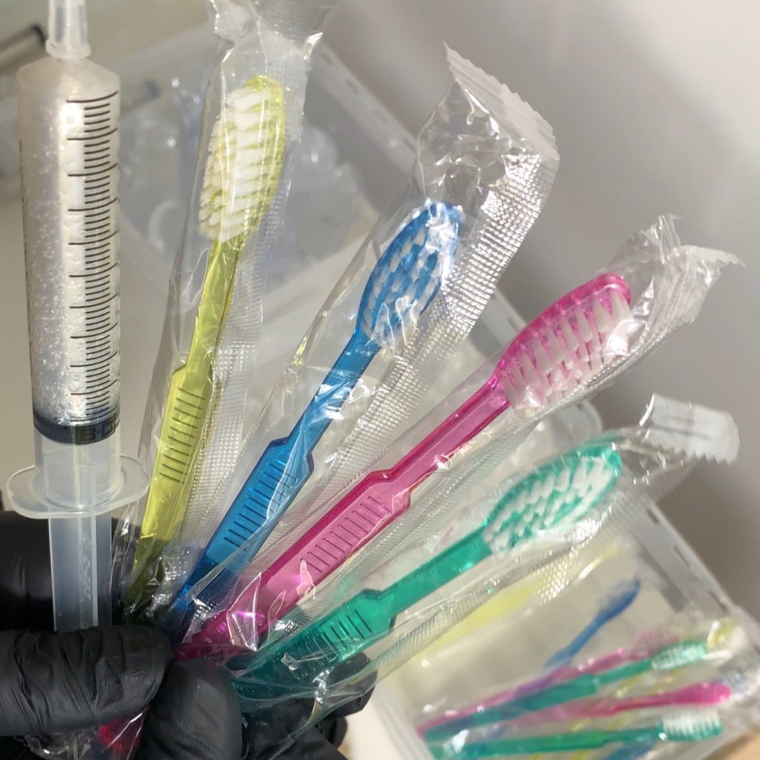 Kosmetisches Zahnbleaching-Set