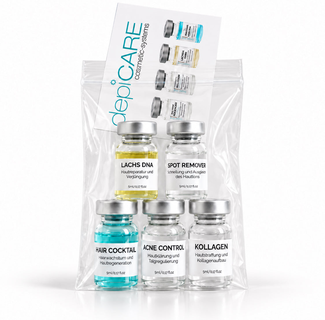 Microneedling Serum Trial Set - 1 bottle of each serum