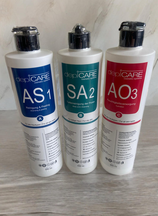 Aquafacial-Lösungen Set