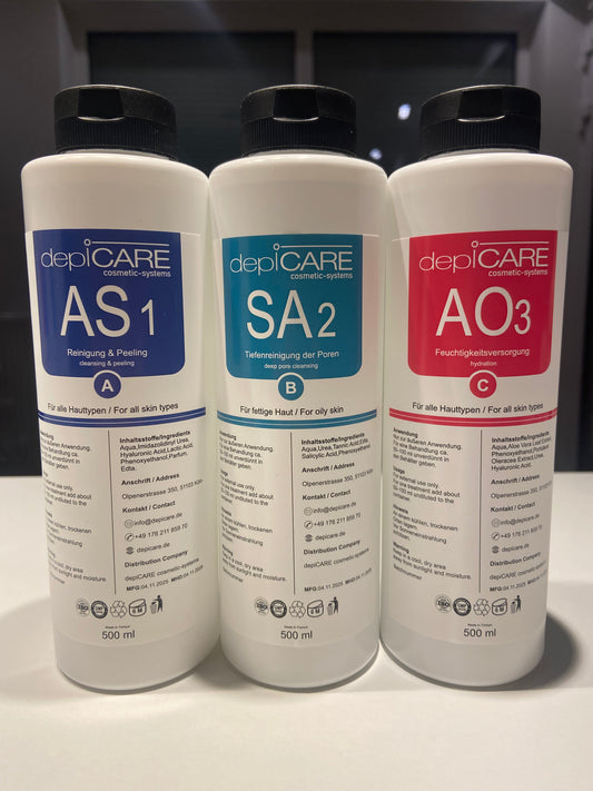 Aquafacial-Lösungen Set