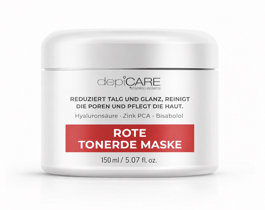 Klärende Tonerdemaske – Rote Tonerde | 150 ml