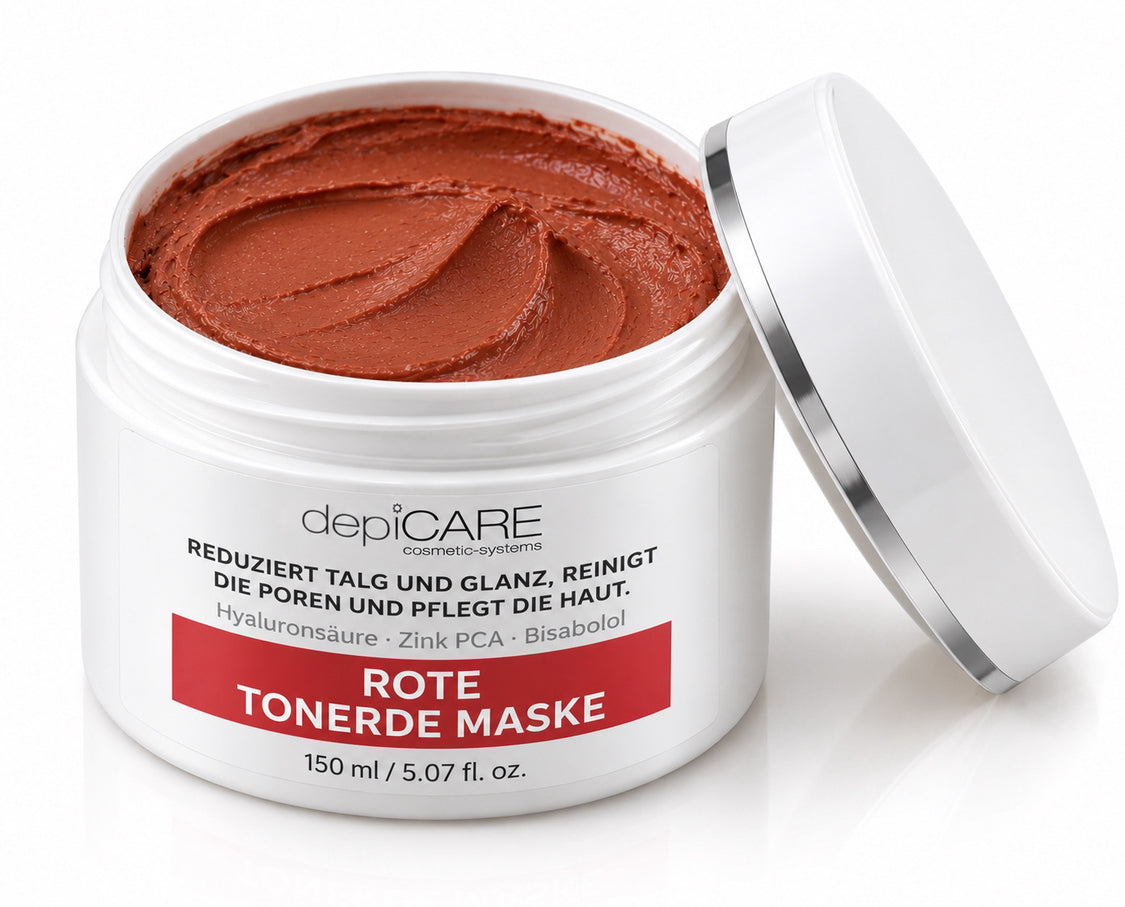 Klärende Tonerdemaske – Rote Tonerde | 150 ml